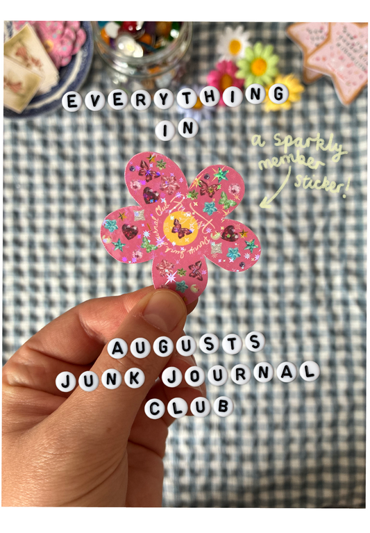 💌Penny’s Junk Journal Club - August!💌