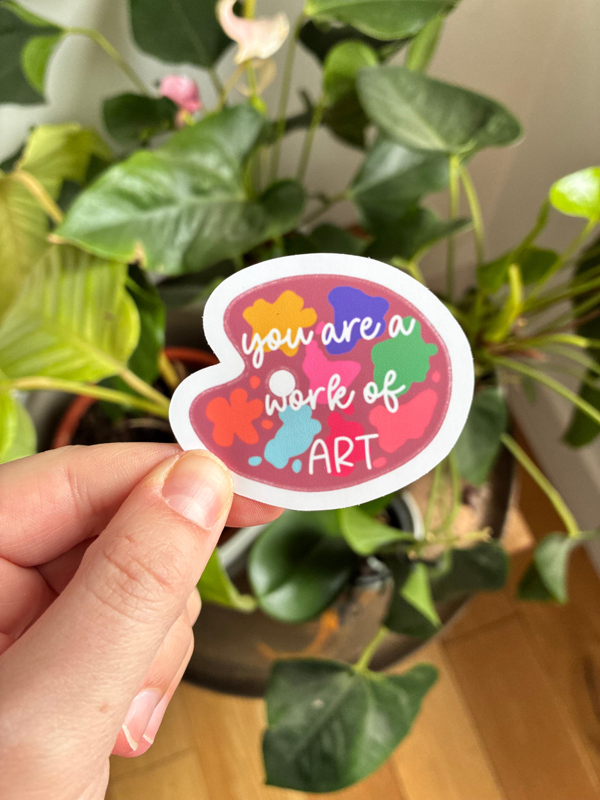 You are a work of ART sticker