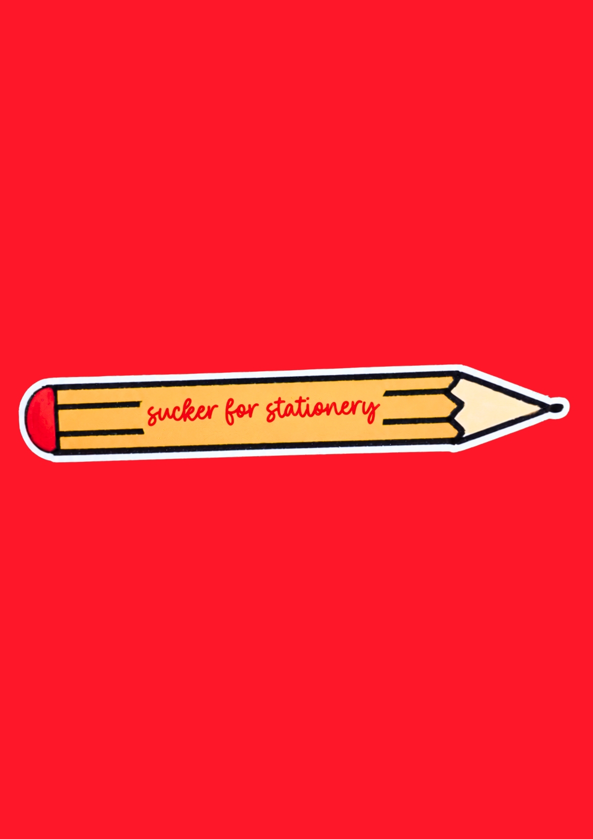 Sucker for Stationery Sticker