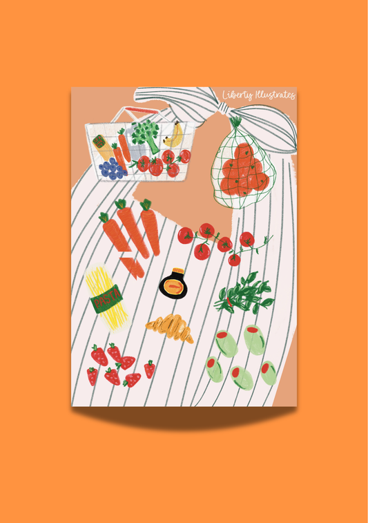 Gone Shopping Sticker Sheet